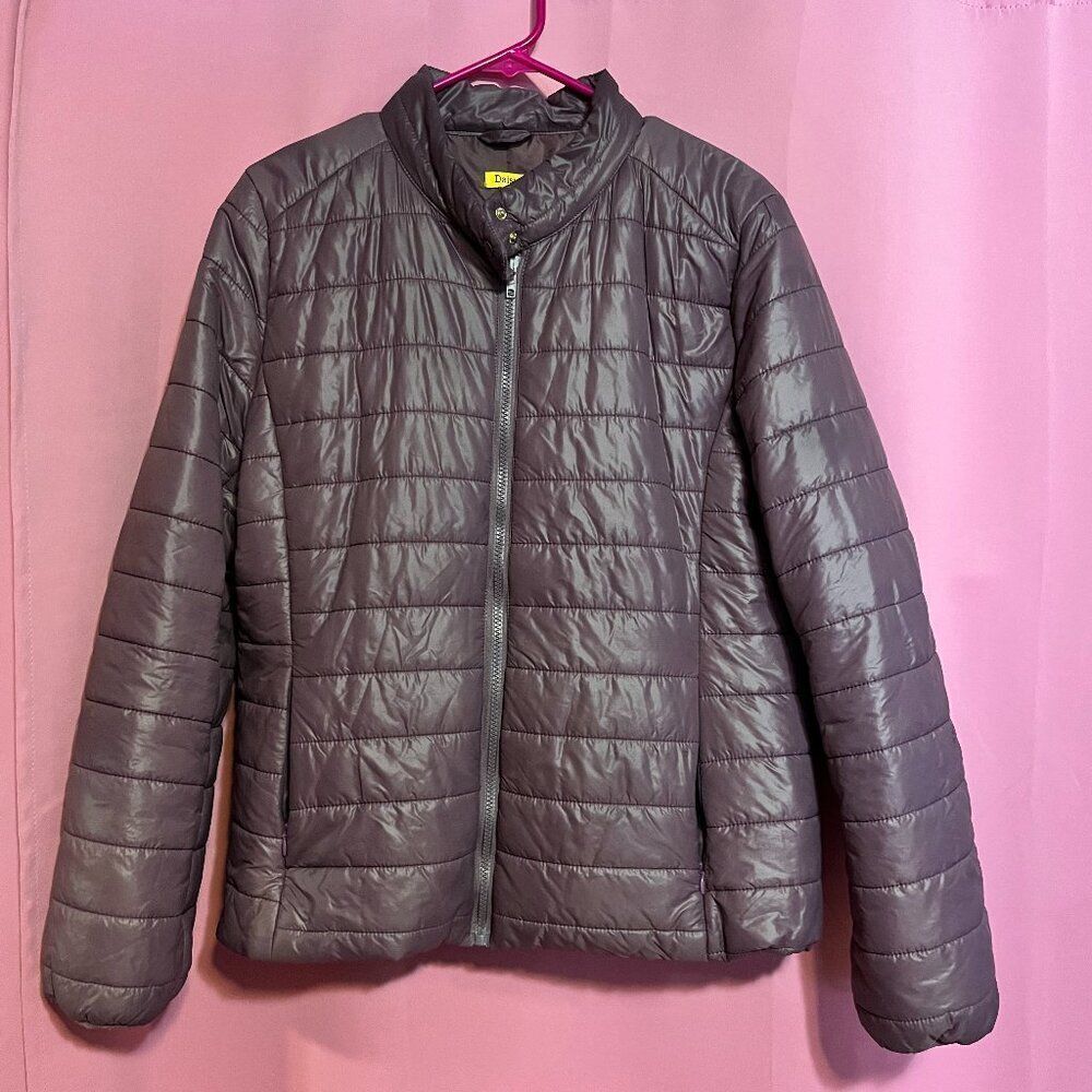 Daisy XL Purple Puffer Jacket Coat Lite and Unbelievably Comfy Like NEW